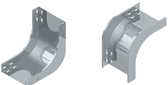 ΣΧΑΡΕΣ ΚΑΛΩΔΙΩΝ, CABLE TRAYS , ΠΡΟΦΙΛΟΔΟΜΗ, UPPER LOWER, BEND