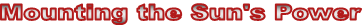 ,  ,  , , SOLAR, SOLAR BASES